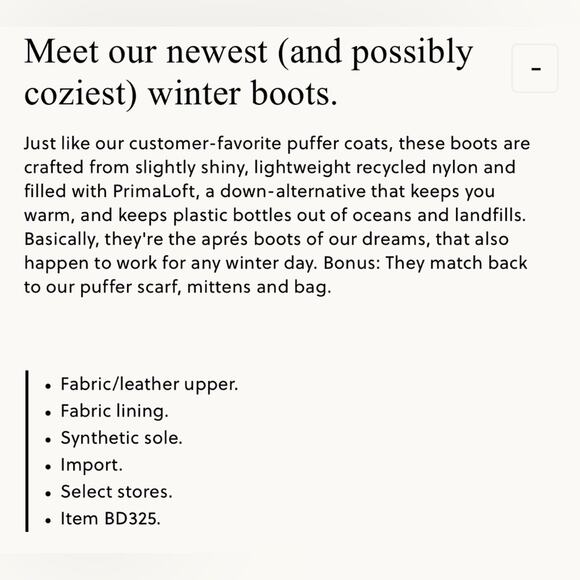 J. Crew Elsa Primaloft Puffer Snow Boots Olive Green NWOB - Picture 10 of 10